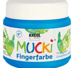 MUCKI Fingerfarbe, 6er-Set, à 150 ml