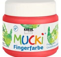 MUCKI Fingerfarbe, 6er-Set, à 150 ml