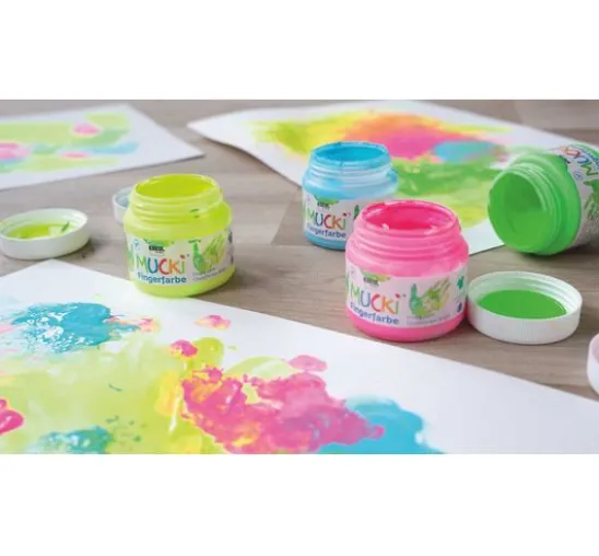 MUCKI Quietsch-Fingerfarbe