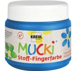 MUCKI Stoff-Fingerfarbe, 4er-Set