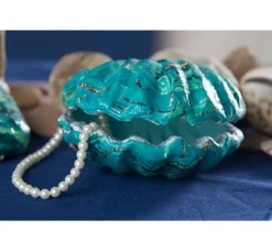Muschelbox, Pappmaché