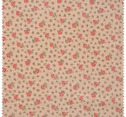 Musselin-Baumwollstoff "Rosen"