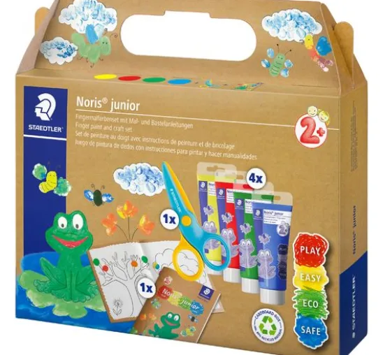 Noris junior Fingermalfarben-Set