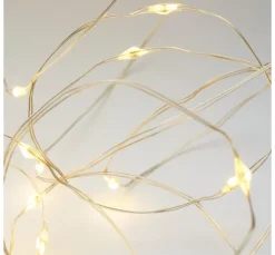 Outdoor Micro-LED-Lichterkette, mit Fernbedienung, 50 LED