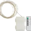 Outdoor Micro-LED-Lichterkette, mit Fernbedienung, 100 LEDs