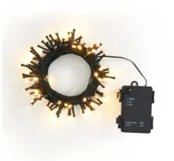 Outdoor Mini-LED-Lichterkette, 10 m, Grün, 100 LEDs