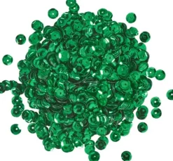 Pailletten gewölbt, Metallic