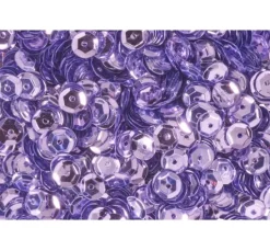 Pailletten gewölbt, Metallic