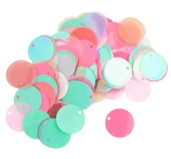 Pailletten Rund-Mix, Multicolor