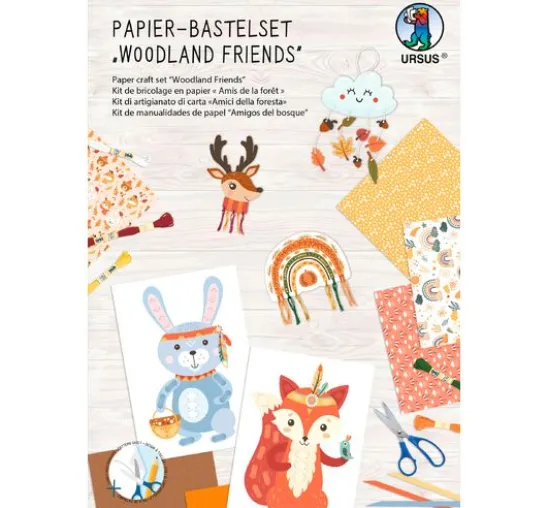 Papier-Bastelset