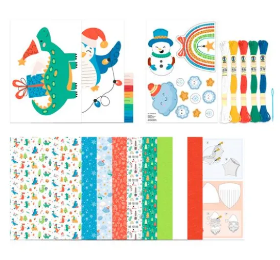 Papier-Bastelset
