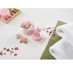 Papierblumen "Rosé", 9er-Set