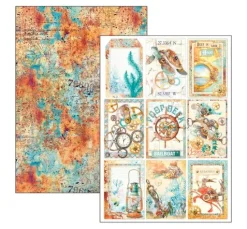 Papier-Set "Coral Reef"