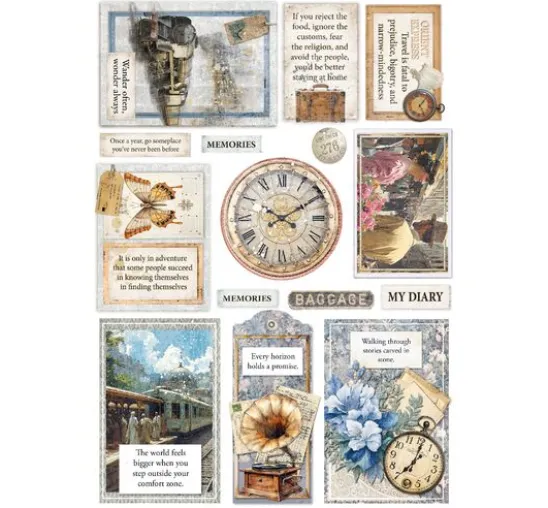Papier-Set "Eastern Journey"