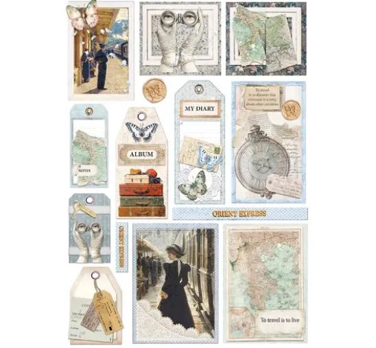 Papier-Set "Eastern Journey"
