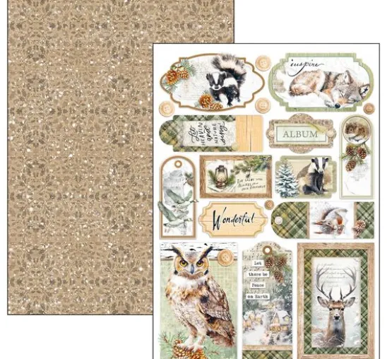 Papier-Set "Forest Tales"