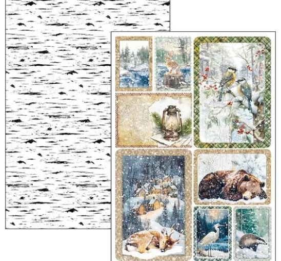 Papier-Set "Forest Tales"