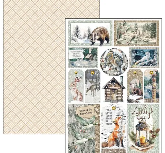 Papier-Set "Forest Tales"