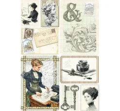 Papier-Set "Typographic"