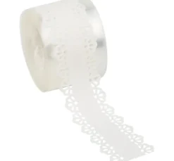 Papier Spitzenbordüre, selbstklebend, 2m