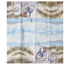Papiertaschentücher "Fahrrad am Strand"