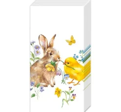 Papiertaschentücher "Hase & Küken"
