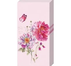 Papiertaschentücher "Jardin Rose"