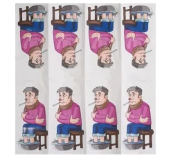 Papiertaschentücher "Man Flu"