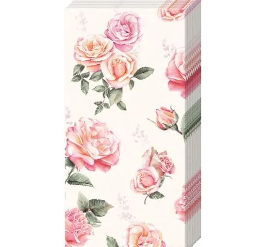 Papiertaschentücher "Roses"