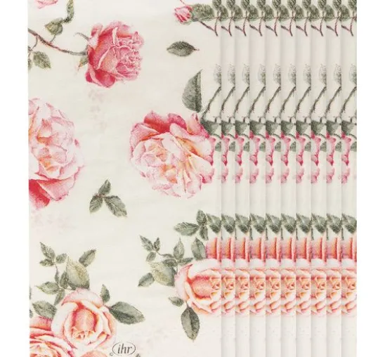 Papiertaschentücher "Roses"