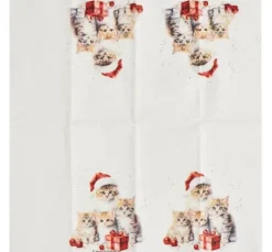 Papiertaschentücher "Weihnachtskatzen"