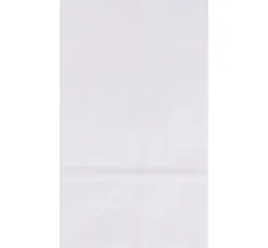 Papiertüten, Blockboden, weiß