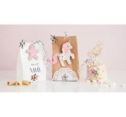 Papiertüten mit Blockboden aus Kraftpapier, 15 Stück