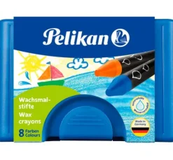 Pelikan Wachsmalstifte "Rund", wasservermalbar