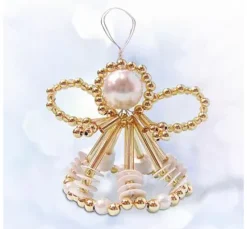 Perlenengel Bastel-Set "Arielle", ca. 7cm