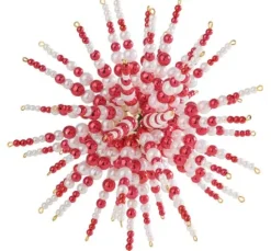 Perlenstern-Komplettset "Red & White"