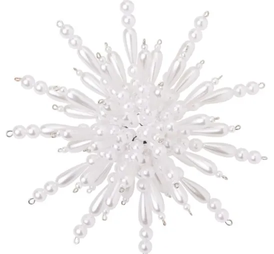 Perlenstern-Komplettset "White Snowflake"