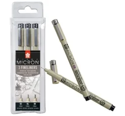 Pigma Micron Etui, 3er-Set
