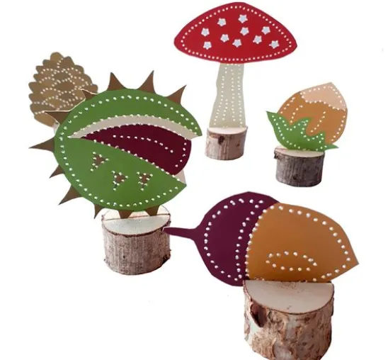 Prickelvorlagen-Set "Herbstzauber"