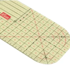 Prym Bügellineal, transparent