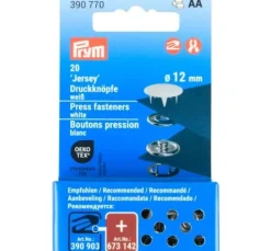 Prym Druckknöpfe Jersey, 12 mm, 20 Stück (de)