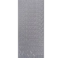 Reliefsticker "Ziffern"