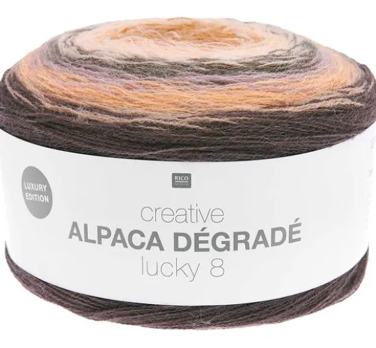 Rico Creative Alpaca Dégradé Lucky 8