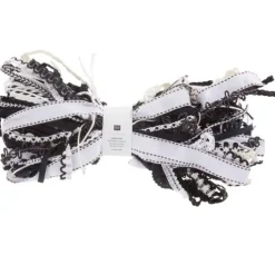 Rico Design Bänder-Set "Lucky dip", Schwarz-Weiß