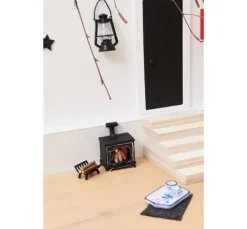 Rico Design Miniatur Kaminholz-Halter