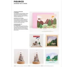 Rico Design Papierkulissen Block "FIGURICO"