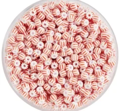 Rocailles, gestreift, 2,6 mm