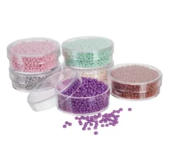 Rocailles, satte Farben, 2,6mm