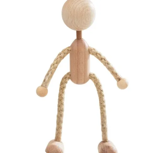 Rohpüppchen mit Kopf, ca. 14 cm