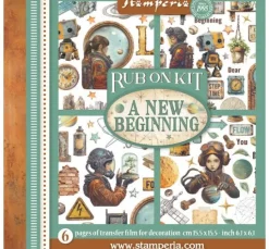 Rub On Sortiment "A New Beginning"